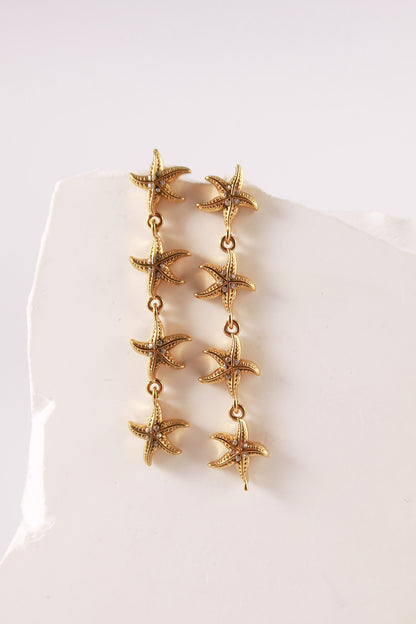 Orecchini Starfish Pendant