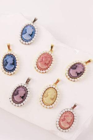 Charm Cammeo Vintage