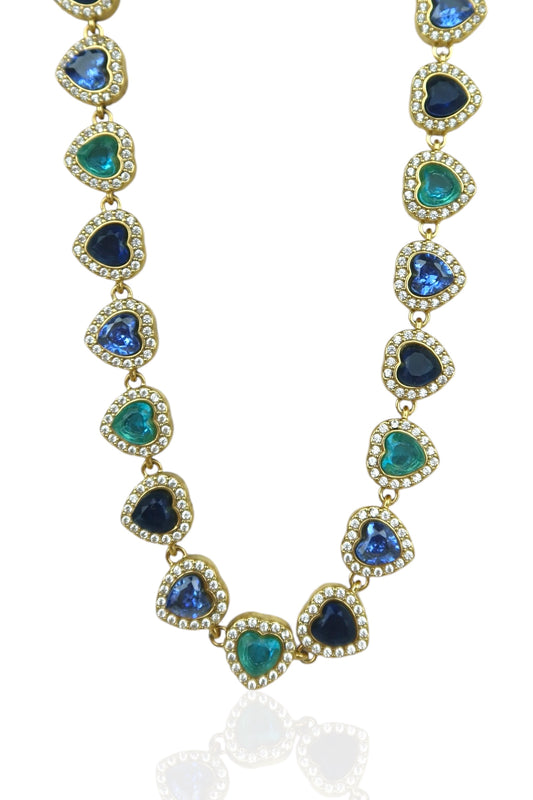 Collana Blue Amore