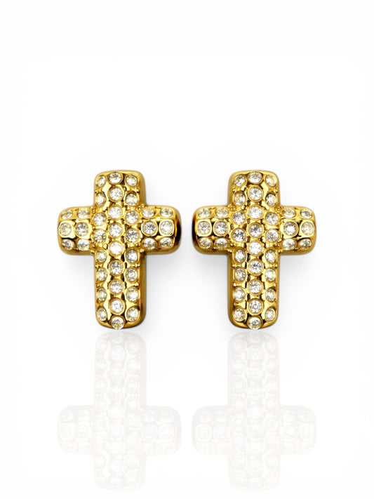 Orecchini Cross