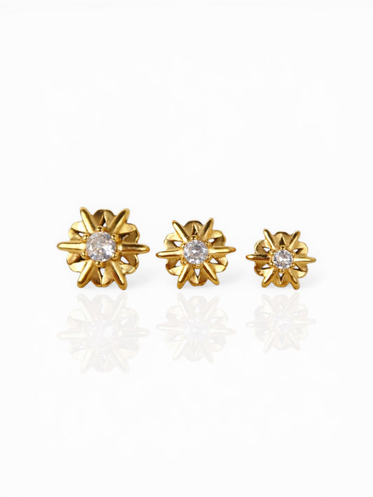 Set 3 Orecchini Scintille