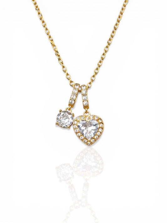 Collana Cuore e Punto Luce
