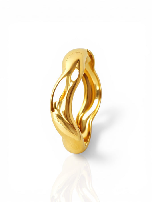 Bracciale Rigido Onda