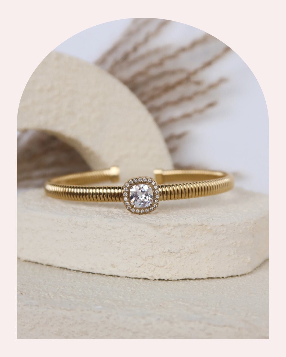 Bracciale Rigido Solitario