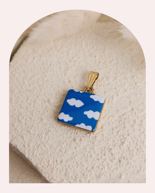 Charm Medaglia Tra le Nuvole