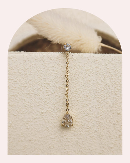 Orecchino Singolo Teardrop