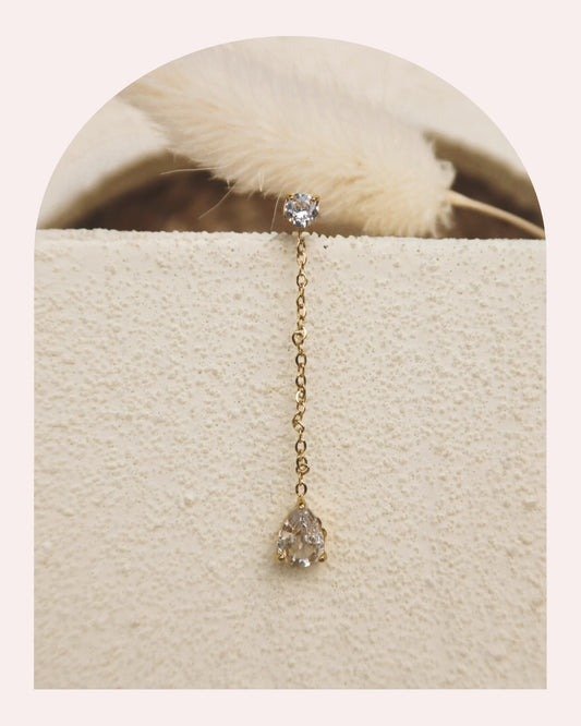 Orecchino Singolo Teardrop