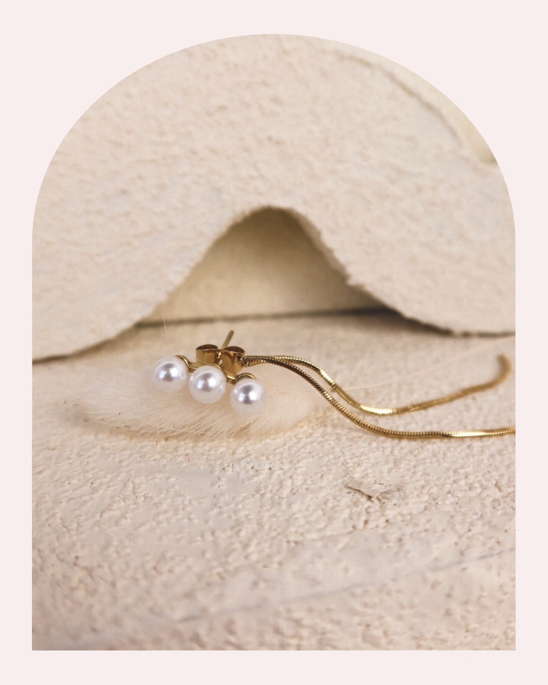 Orecchino Singolo Bianca