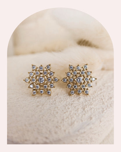 Orecchini Snowflake
