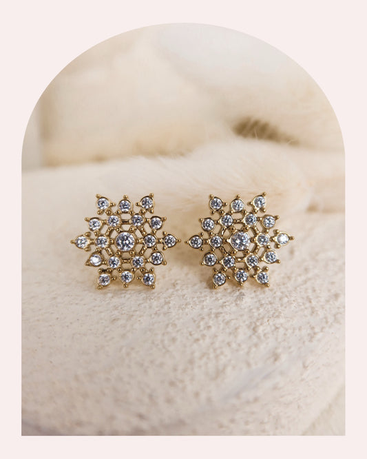 Orecchini Snowflake
