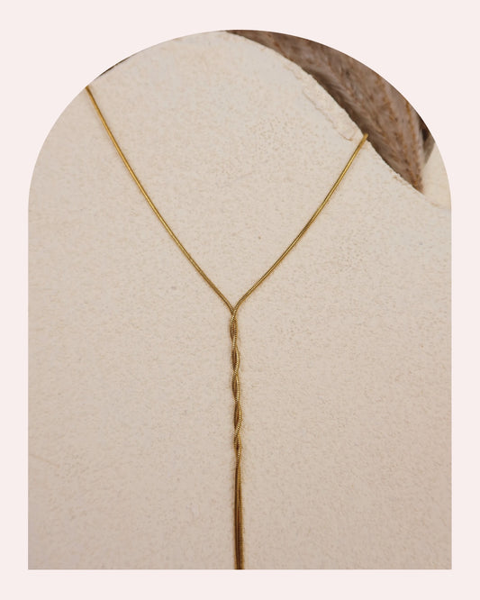 Collana Line Intrecciata