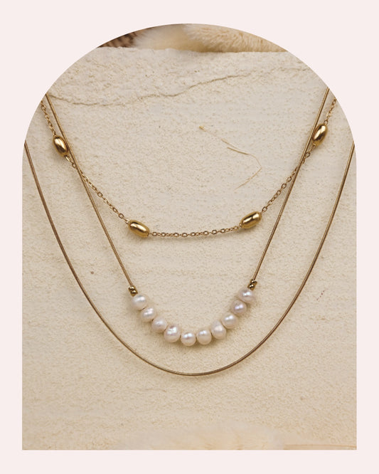 Set 3 Collane Creamy