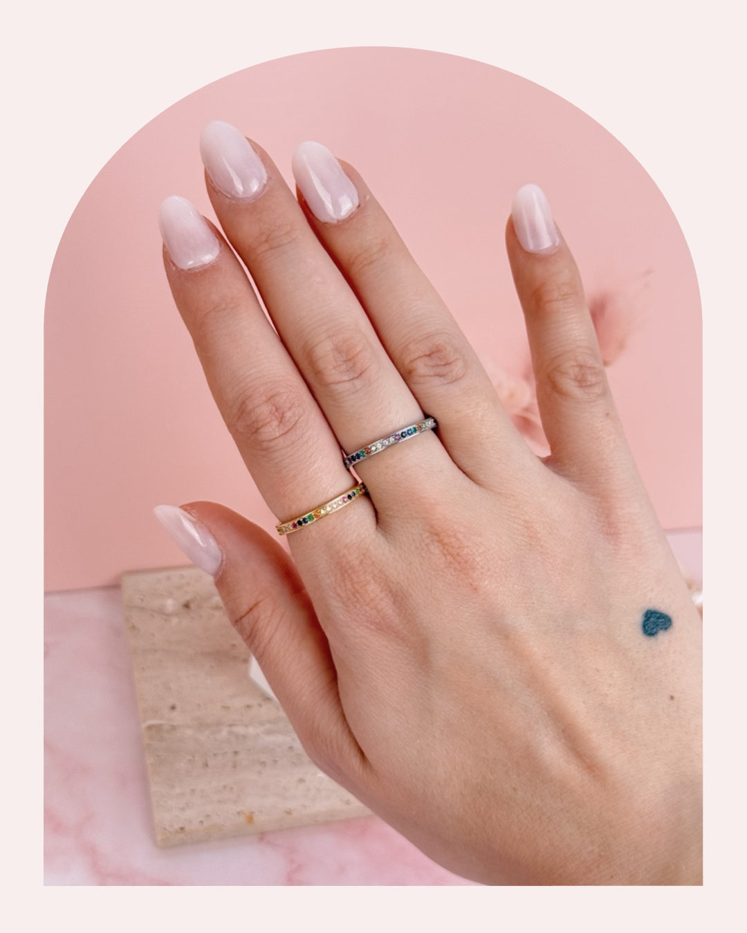 Anello Luce Rainbow