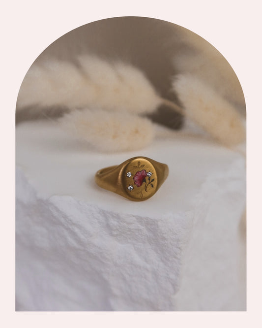 Anello Sigillo Simbolic