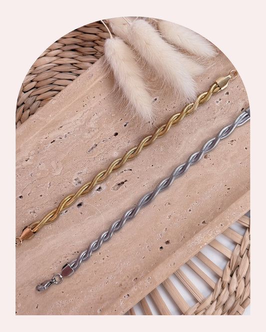 Bracciale Intrecciato Snake