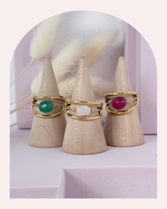 Anello Pietre Naturali