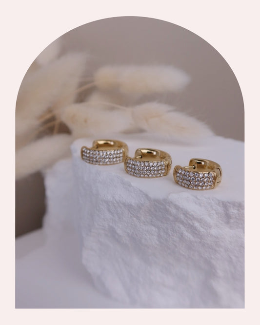 Orecchino Singolo Strass
