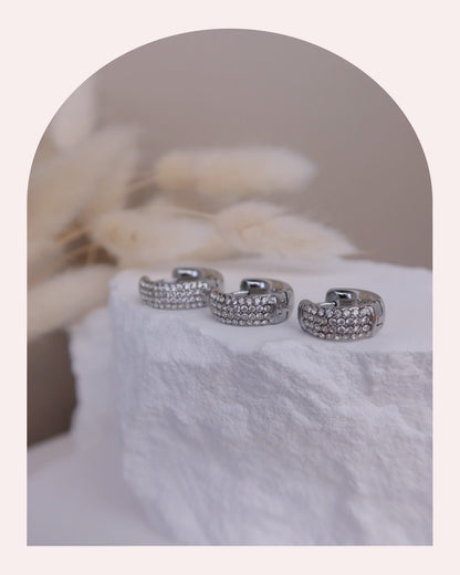 Orecchino Singolo Strass