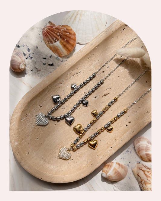 Collana Cuori Brilliance