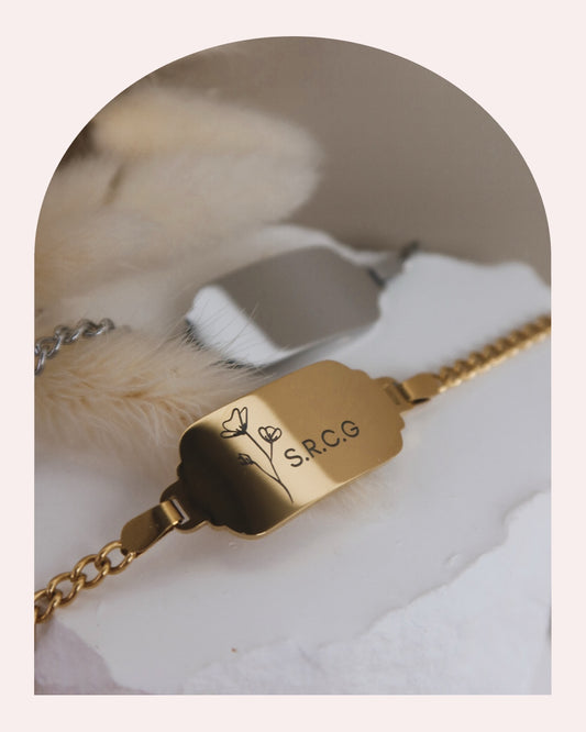 Bracciale Targhetta Personalizzabile