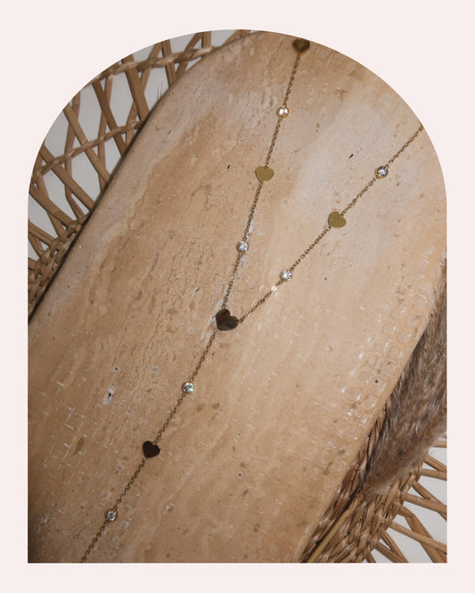 Collana Alma Cuoricini