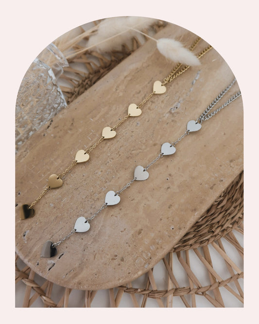 Collana  T-Bar Cuori