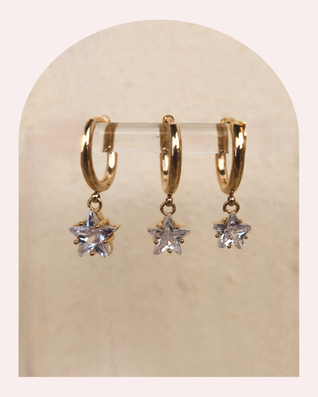 Set 3 Orecchini Stardust