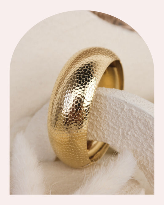 Bracciale Rigido Martellato