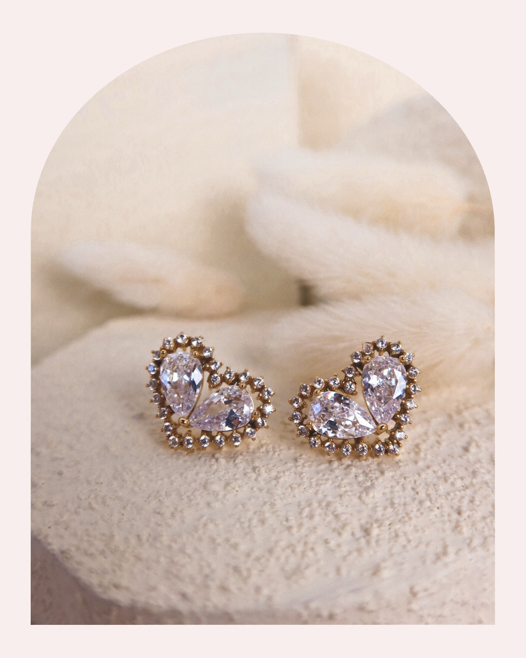 Orecchini Cristal Heart