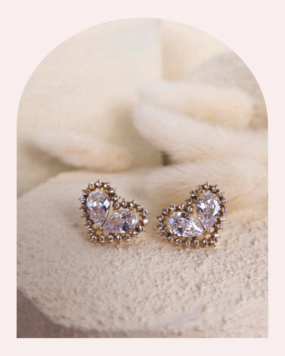 Orecchini Cristal Heart