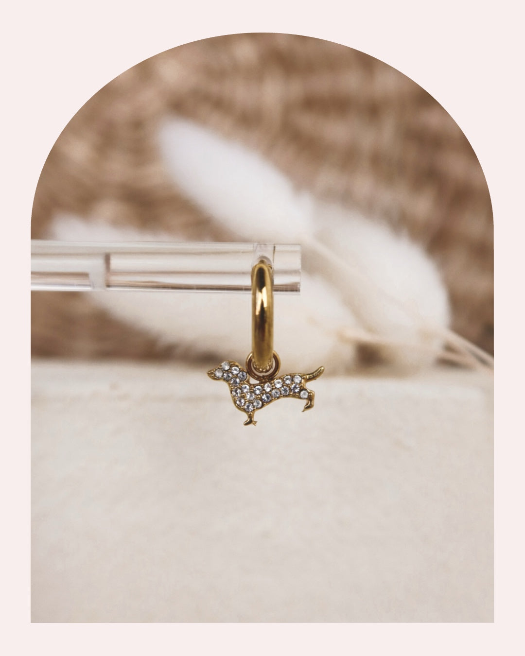 Orecchino Singolo Bassotto