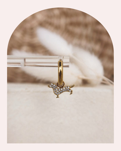 Orecchino Singolo Bassotto