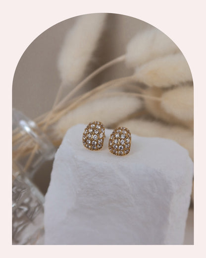 Orecchino Singolo Glassy Oval