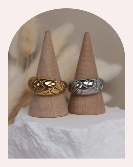Anello Bold Spigato