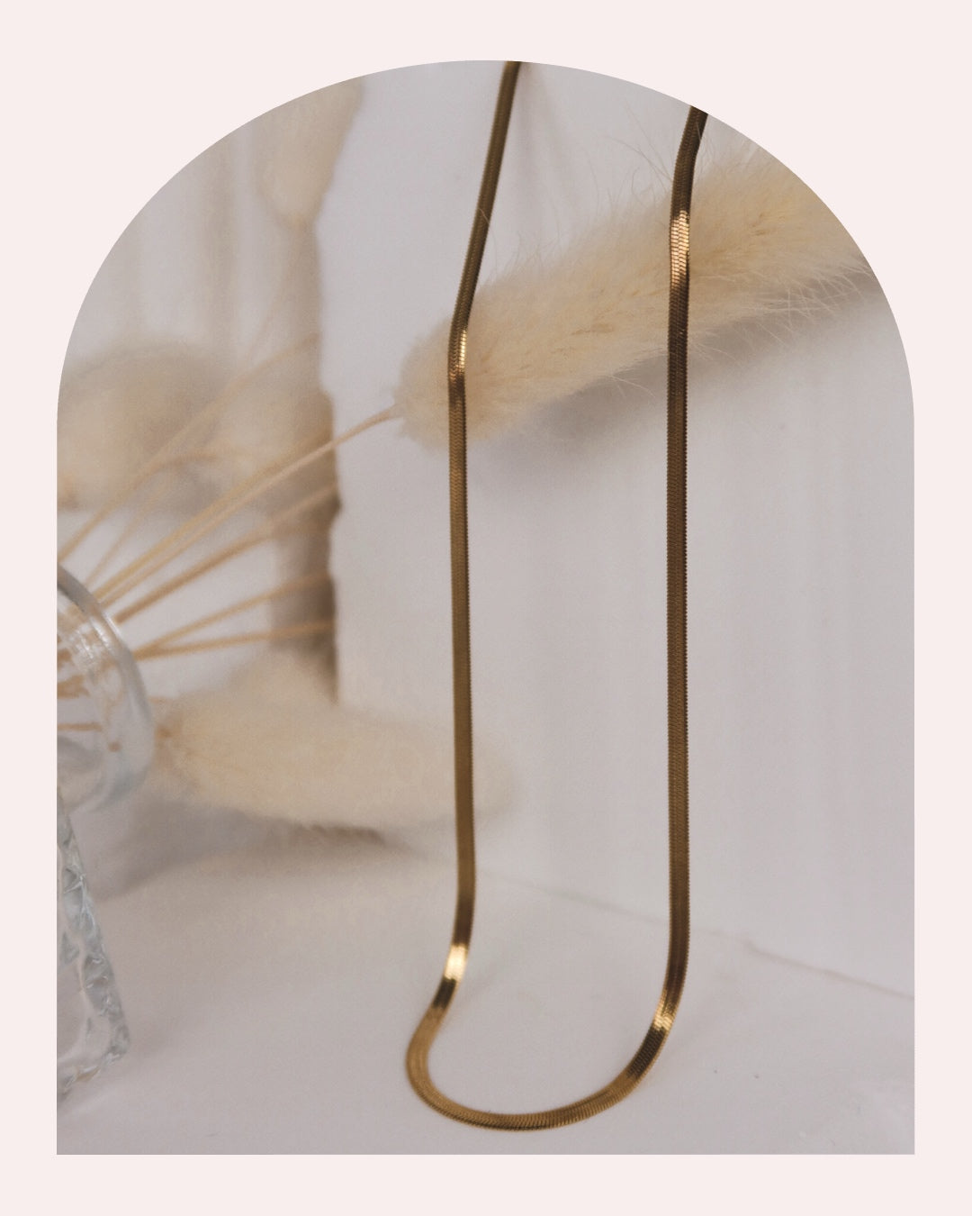 Collana Snake Piatta Micro