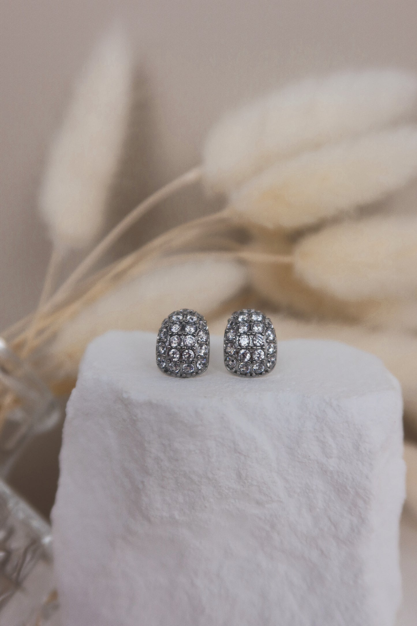 Orecchino Singolo Glassy Oval