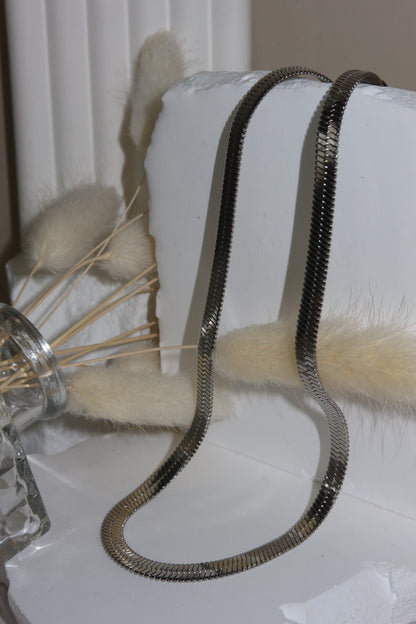 Collana Snake Piatta