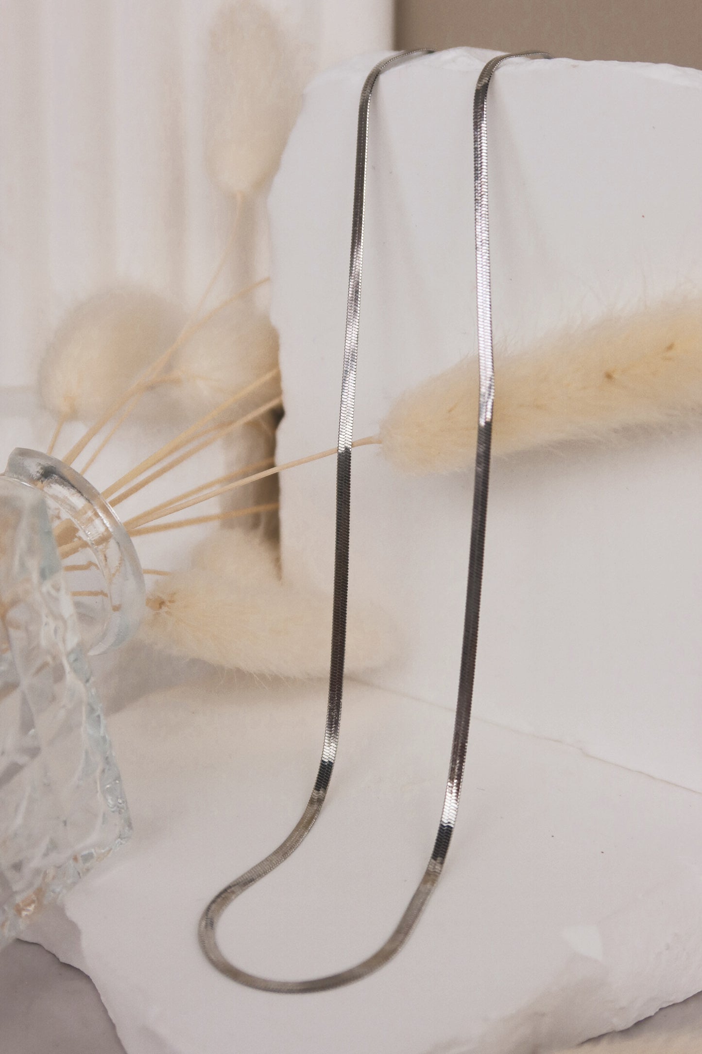 Collana Snake Piatta Micro