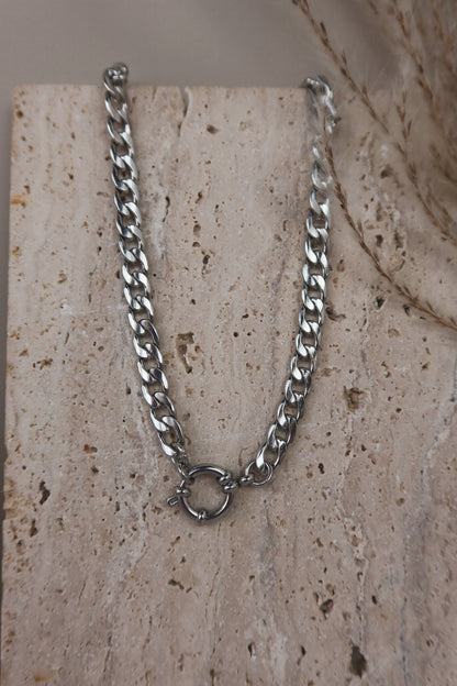 Collana Grumetta con Moschettone