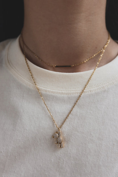 Collana Teddy Appeso