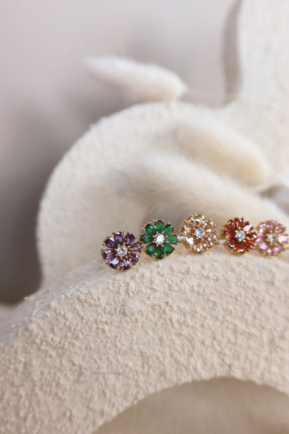 Orecchino Singolo Corolla