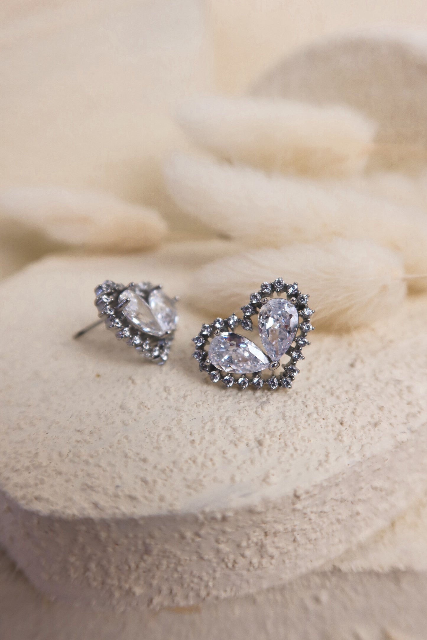 Orecchini Cristal Heart