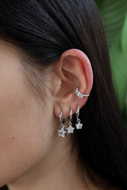 Set 3 Orecchini Stardust