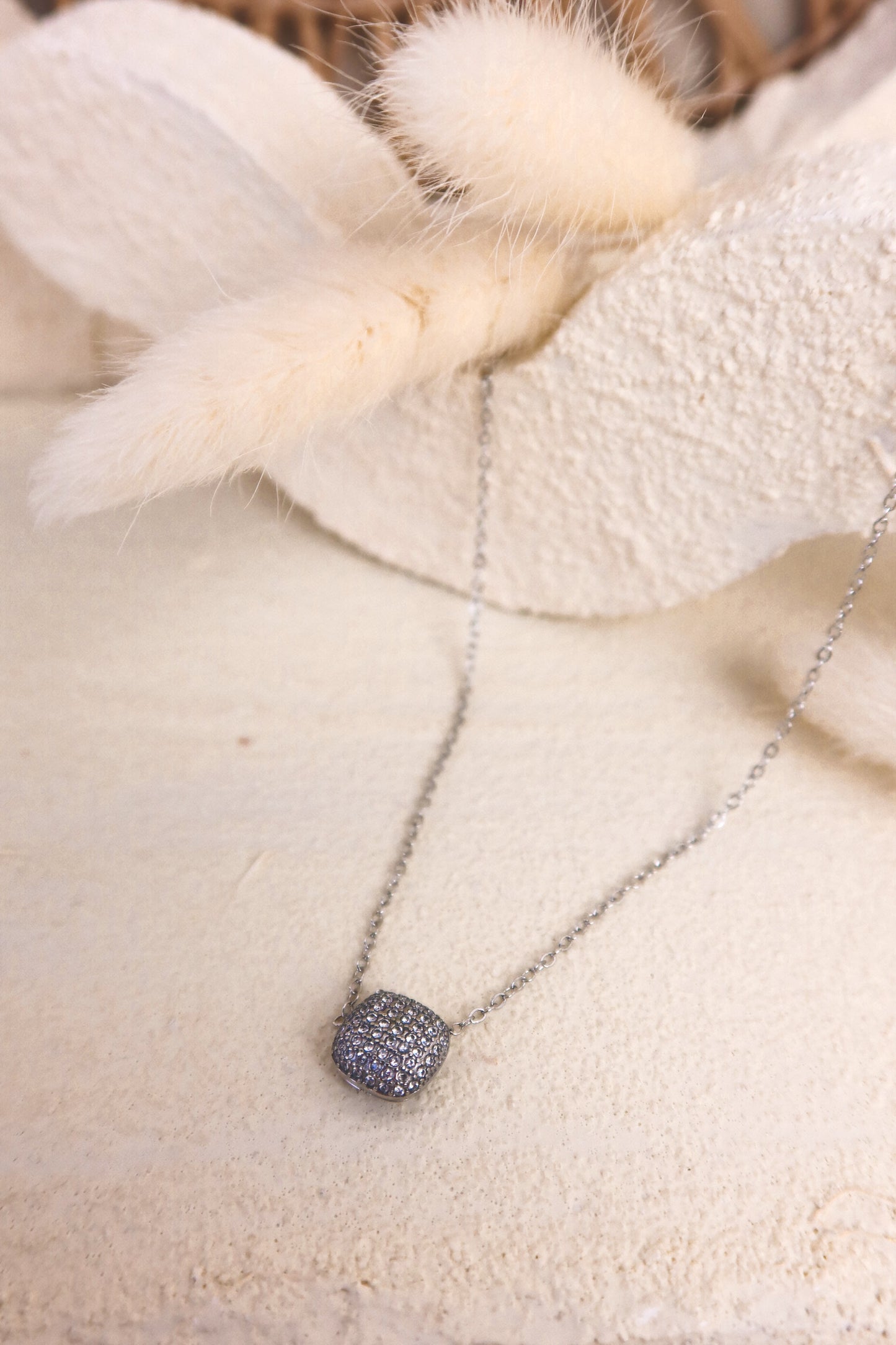 Collana Glassy Square