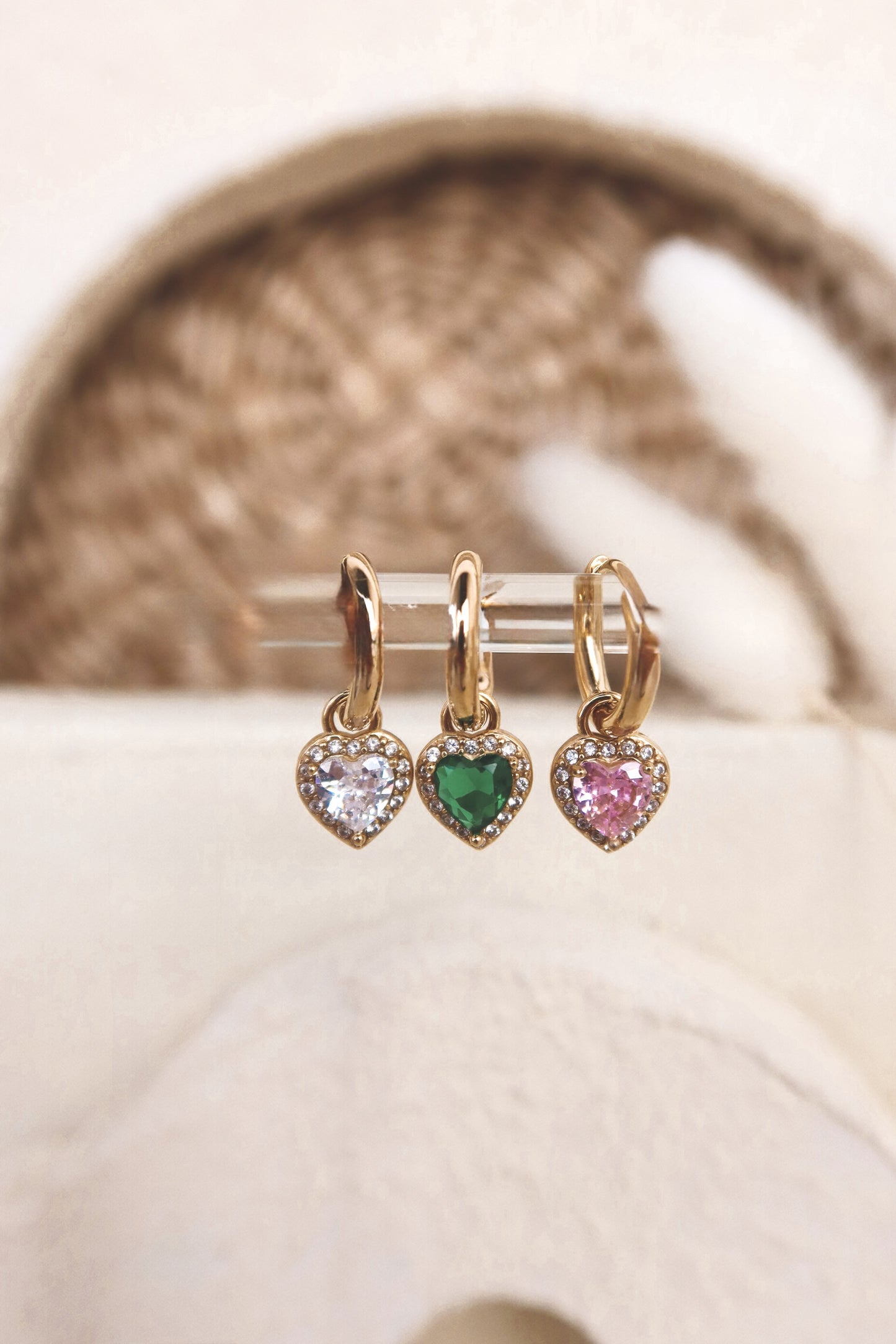 Orecchino Singolo Color Heart