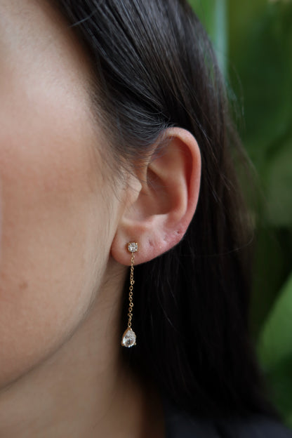 Orecchino Singolo Teardrop