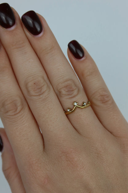 Anello Fedina Diadema