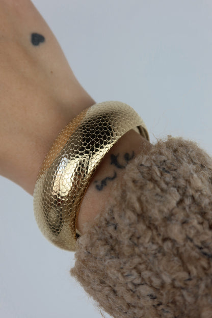 Bracciale Rigido Martellato