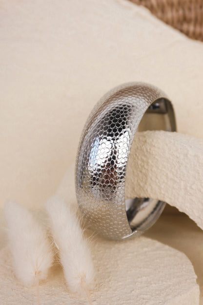 Bracciale Rigido Martellato