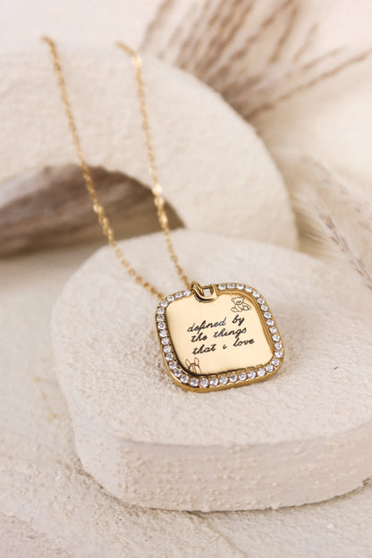 Collana Medaglia Personalizzabile